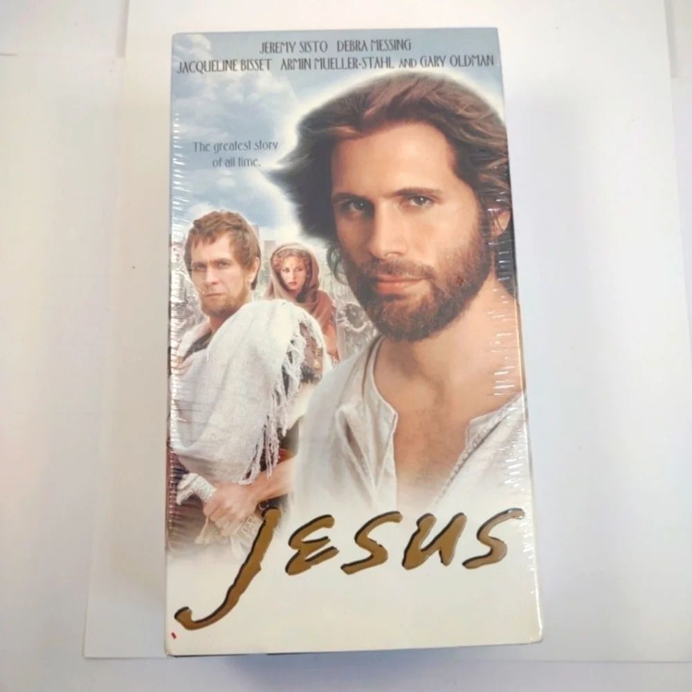 Jesus The Greatest Story VHS Movie 2000 2-Tape Set Brand New Factory Sealed
